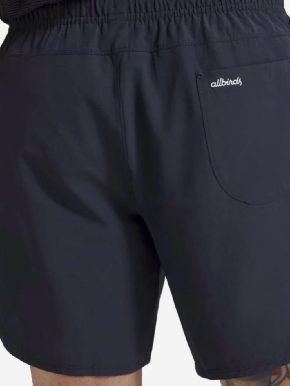 NWT Allbirds Natural Run Athletic Shorts in Black